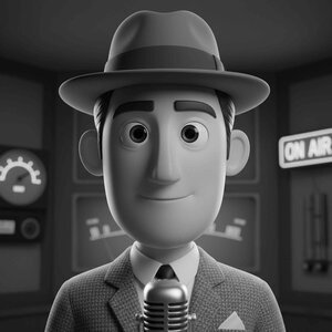 1950's Newscaster Radio